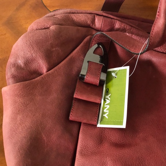 Dr. YANY burgundy shoulder bag - Picture 9 of 14